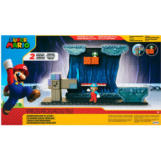 PLAYSET SUBTERRANEO SUPER MARIO NINTENDO image 0