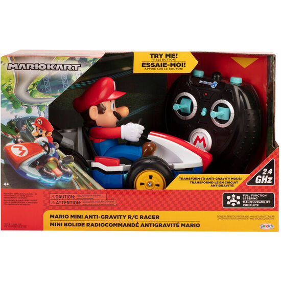 COCHE MINI RC RACER MARIO KART NINTENDO RADIO CONTROL image 0