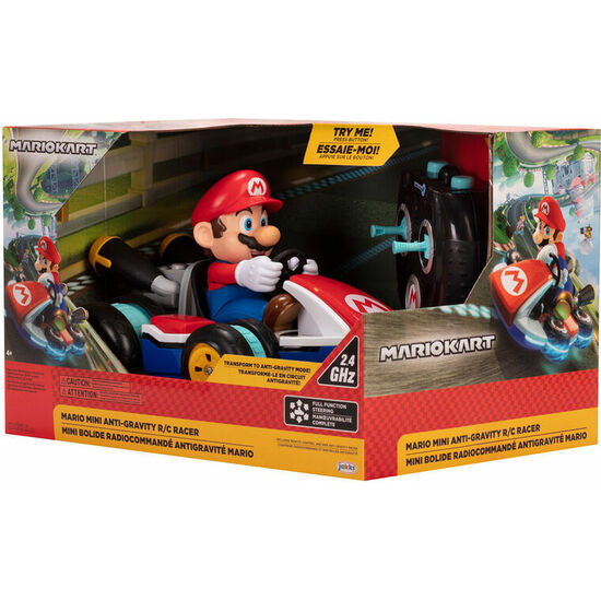 COCHE MINI RC RACER MARIO KART NINTENDO RADIO CONTROL image 1