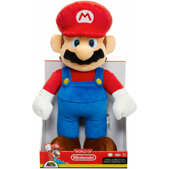 PELUCHE JUMBO SUPER MARIO NINTENDO 50CM image 0