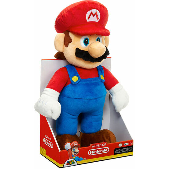 PELUCHE JUMBO SUPER MARIO NINTENDO 50CM image 1