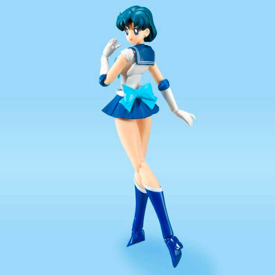 FIGURA SAILOR MERCURY ANIMATION COLOR EDITION SAILOR MOON 14CM image 1