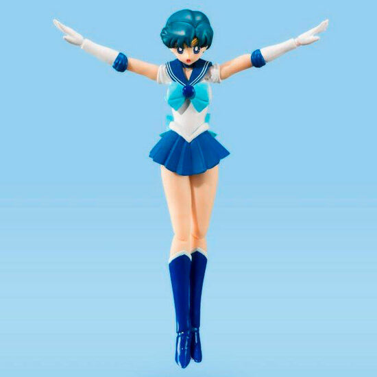 FIGURA SAILOR MERCURY ANIMATION COLOR EDITION SAILOR MOON 14CM image 2