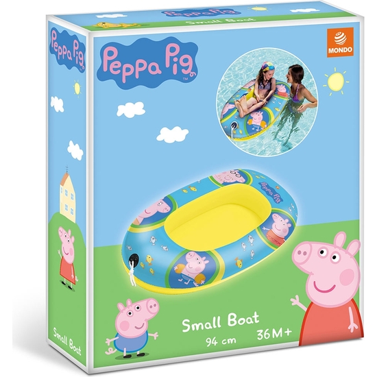 PEPPA PIG BARCA HINCHABLE 94 CM image 1