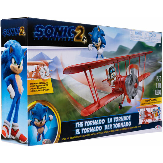 PLAYSET AVION SONIC 2 SONIC THE HEDGEHOG image 0