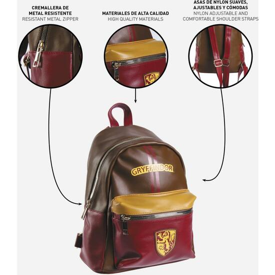 MOCHILA CASUAL MODA POLIPIEL HARRY POTTER BROWN image 3