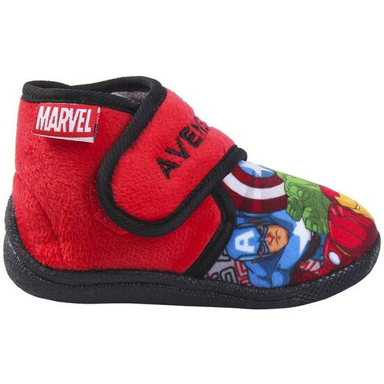 ZAPATILLAS DE CASA MEDIA BOTA AVENGERS RED image 1