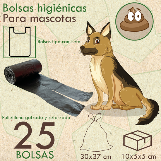 200 BOLSAS DE BASURA PARA PERRO / GATO image 1