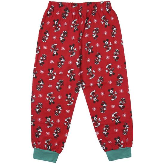 PIJAMA LARGO SINGLE JERSEY MICKEY RED image 4