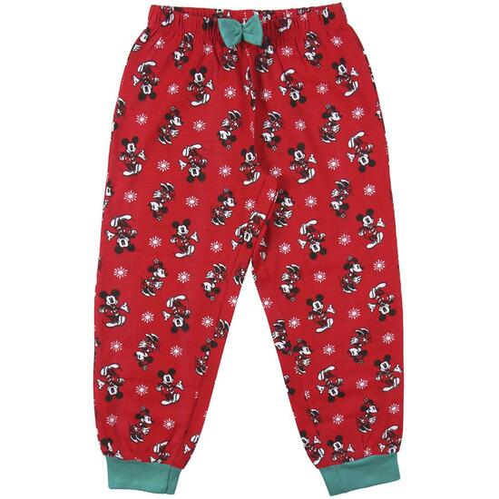 PIJAMA LARGO SINGLE JERSEY MICKEY RED image 3