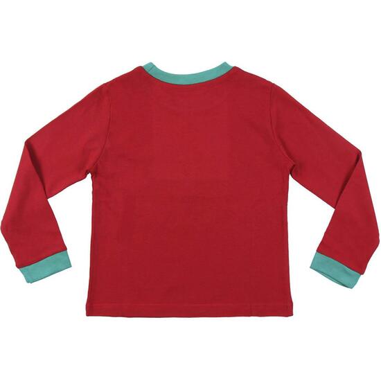 PIJAMA LARGO SINGLE JERSEY MICKEY RED image 2