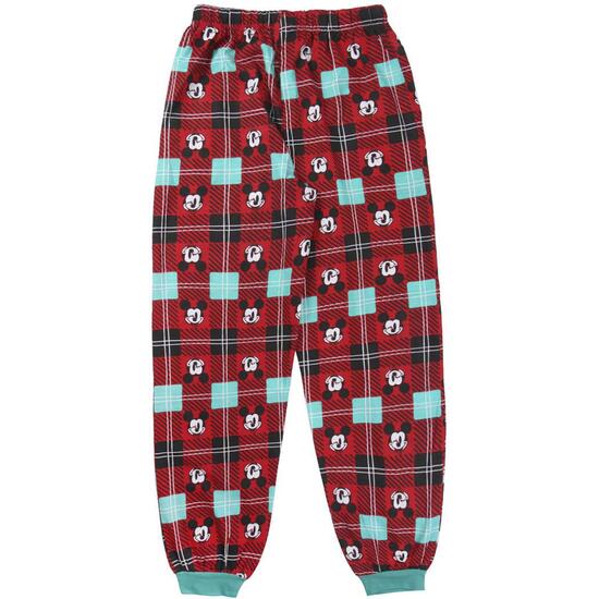 PIJAMA LARGO SINGLE JERSEY MICKEY RED image 4