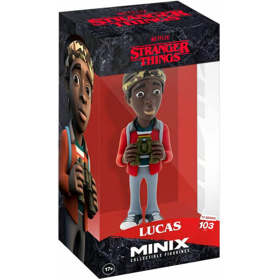 FIGURA MINIX LUCAS STRANGER THINGS 12CM image 0