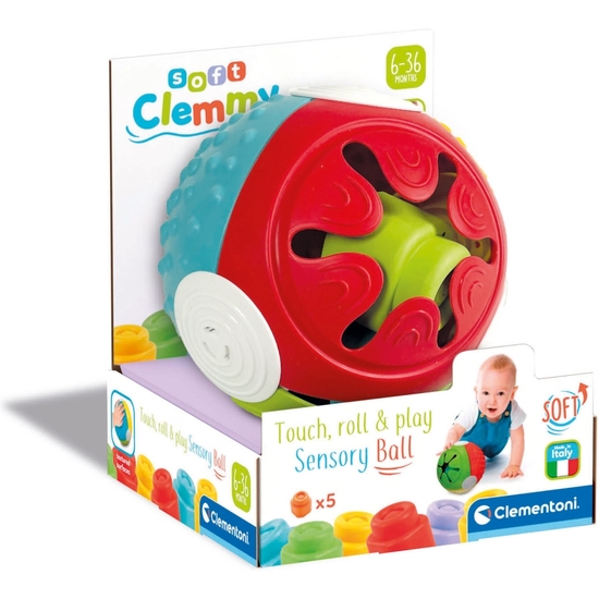 PELOTA CLEMMY SENSORIAL +6 MESES image 1