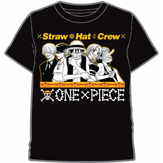 CAMISETA STRAW HAT CREW ONE PIECE ADULTO image 0