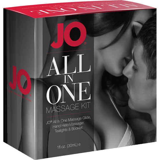 JO ALL IN ONE MASSAGE GIFT SET WHITE image 1