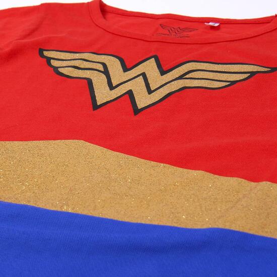 VESTIDO SINGLE JERSEY TUTU WONDER WOMAN RED image 2