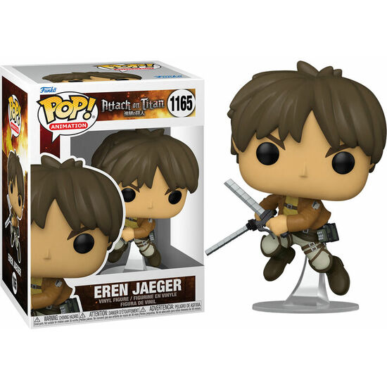 FIGURA POP ATTACK ON TITAN EREN JAEGER image 0