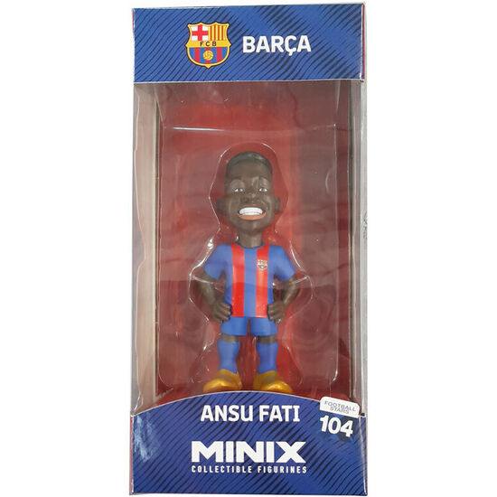 FIGURA MINIX ANSU FATI FC BARCELONA 12CM image 0