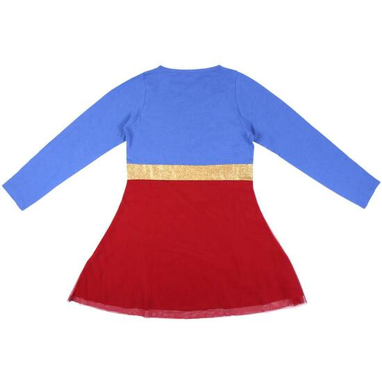 VESTIDO SINGLE JERSEY TUTU SUPERMAN RED image 1