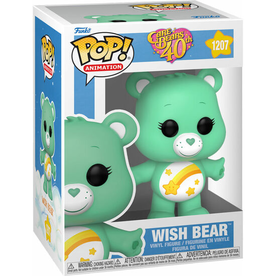 FIGURA POP CARE BEARS 40TH ANNIVERSARY WISH BEAR image 0