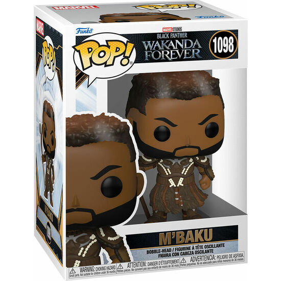 FIGURA POP BLACK PANTHER WAKANDA FOREVER M BAKU image 2