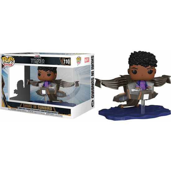 FIGURA POP BLACK PANTHER WAKANDA FOREVER SHURI IN SUNBIRD image 0