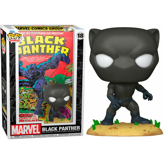 FIGURA POP COMIC COVER MARVEL BLACK PANTHER image 0