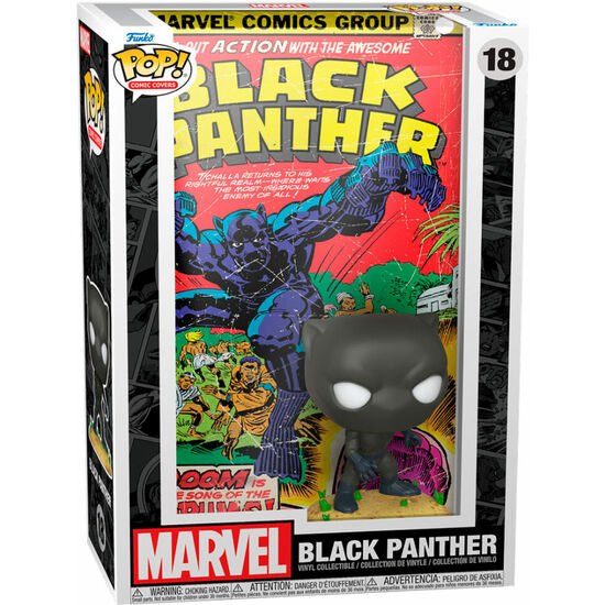 FIGURA POP COMIC COVER MARVEL BLACK PANTHER image 2