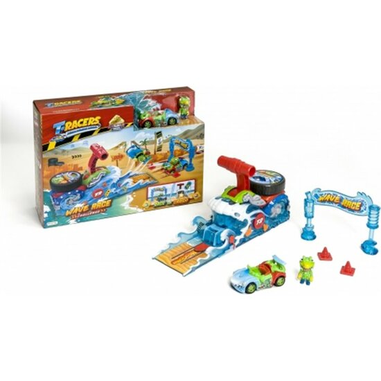 T-RACERS PLAYSET WAVE RACE image 0