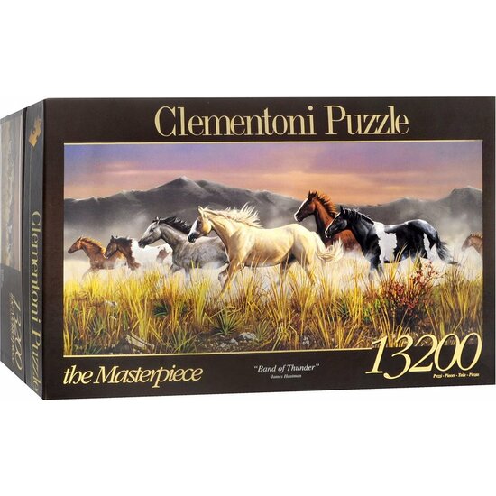 PUZZLE 13200 PIEZAS MANADA CABALLOS  image 0