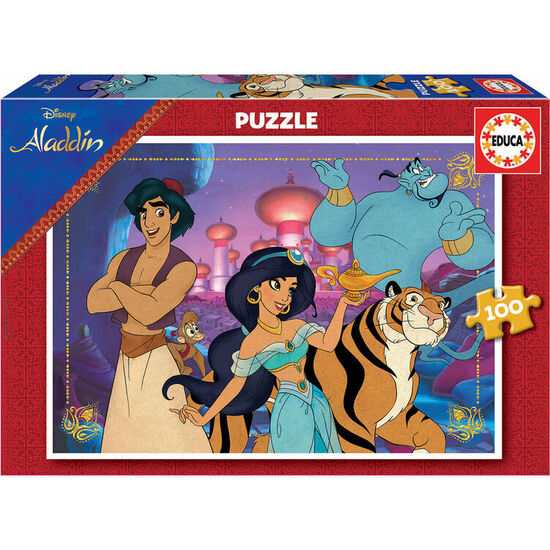 PUZZLE ALADDIN DISNEY 100PZS image 0