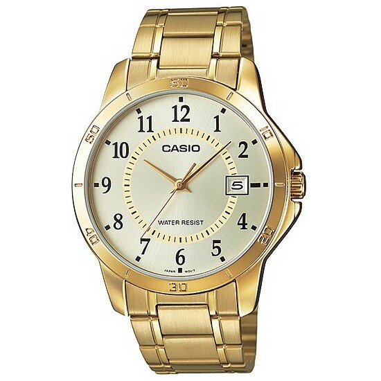 RELOJ CASIO CABALLERO MODELO MTP-V004G-9B image 0