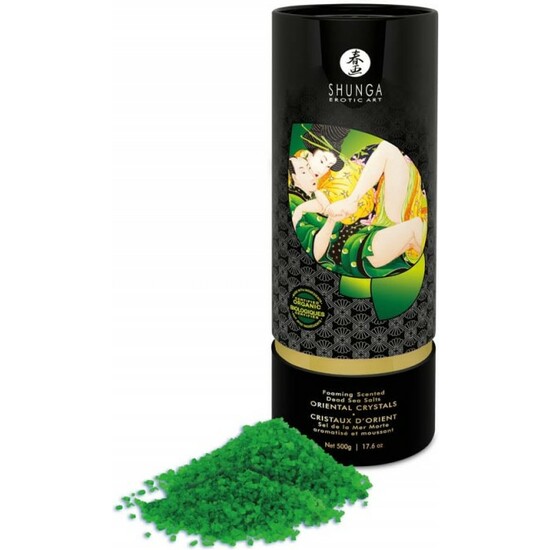 SHUNGA ORIENTAL CRYSTALS BATH SALTS - LOTUS FLOWER 500 GR image 0