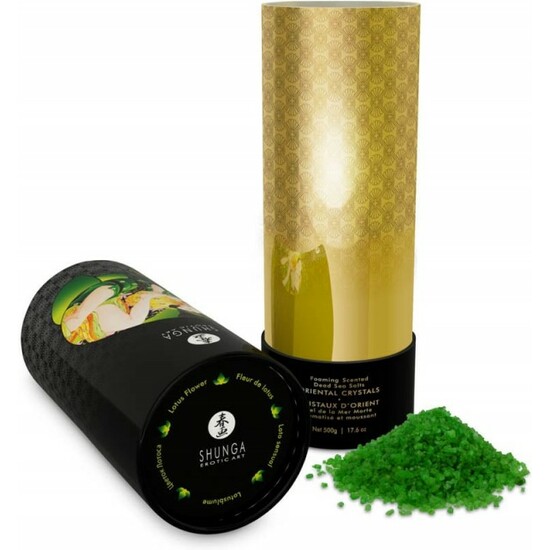 SHUNGA ORIENTAL CRYSTALS BATH SALTS - LOTUS FLOWER 500 GR image 3