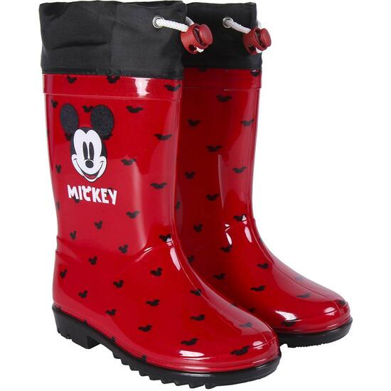 BOTAS LLUVIA PVC MICKEY RED image 2