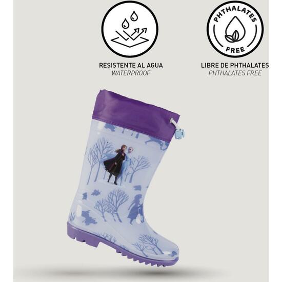 BOTAS LLUVIA PVC FROZEN II LILAC image 4