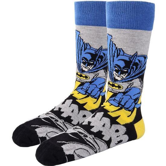 PACK CALCETINES 3 PIEZAS BATMAN MULTICOLOR image 2