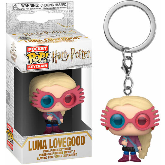 LLAVERO POCKET POP! HARRY POTTER LUNA LOVEGOOD image 0
