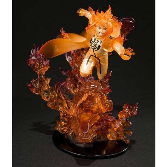 ESTATUA FIGUARTS ZERO MINATO NAMIKAZE KURAMA KIZUNA RELATION NARUTO SHIPPUDEN 21CM image 0