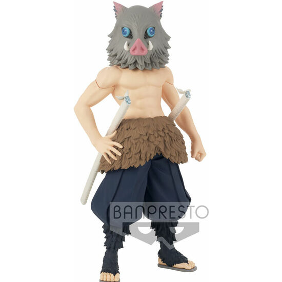 FIGURA GRANDISTA INOSUKE HASHIBIRA DEMON SLAYER KIMETSU NO YAIBA 24CM image 0