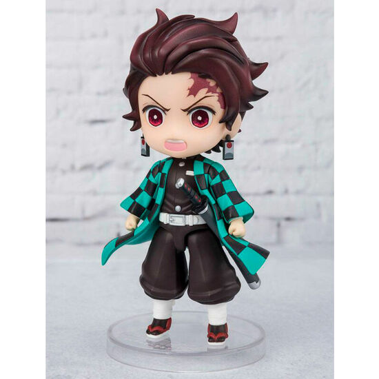 FIGURA FIGUARTS MINI TANJIRO KAMADO WATER BREATHING DEMON SLAYER KIMETSU NO YAIBA 9CM image 2