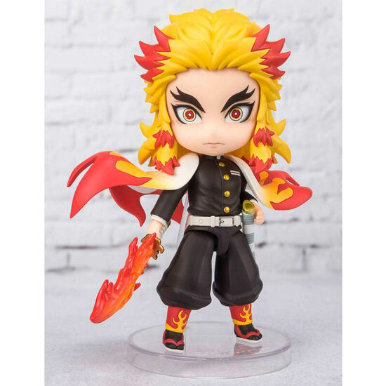 FIGURA FIGUARTS MINI KYOJURO RENGOKU FLAME BREATHING DEMON SLAYER KIMETSU NO YAIBA 9CM image 2