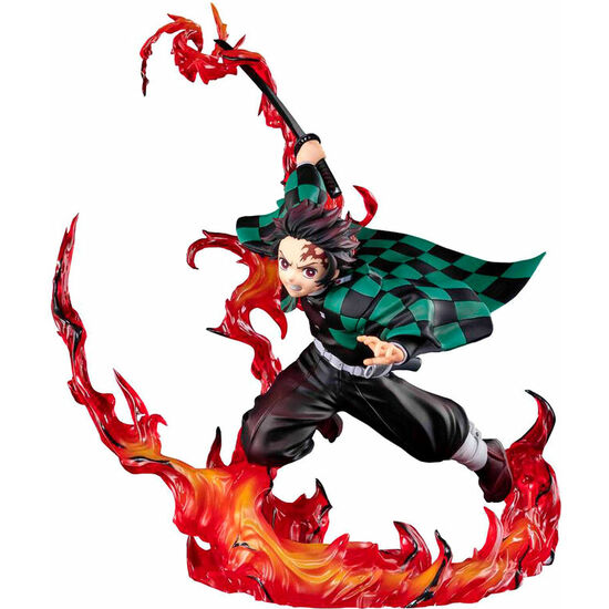 FIGURA TANJIRO KAMADO TOTAL CONCENTRATION BREATHING DEMON SLAYER: KIMETSU NO YAIBA 19CM image 0