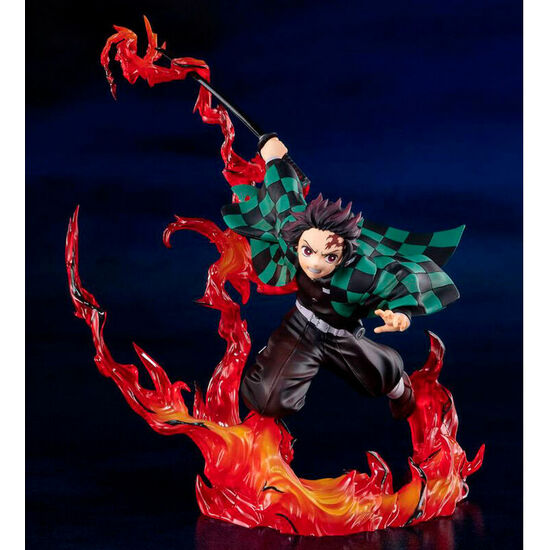 FIGURA TANJIRO KAMADO TOTAL CONCENTRATION BREATHING DEMON SLAYER: KIMETSU NO YAIBA 19CM image 1