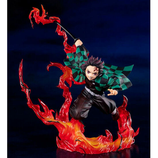 FIGURA TANJIRO KAMADO TOTAL CONCENTRATION BREATHING DEMON SLAYER: KIMETSU NO YAIBA 19CM image 1