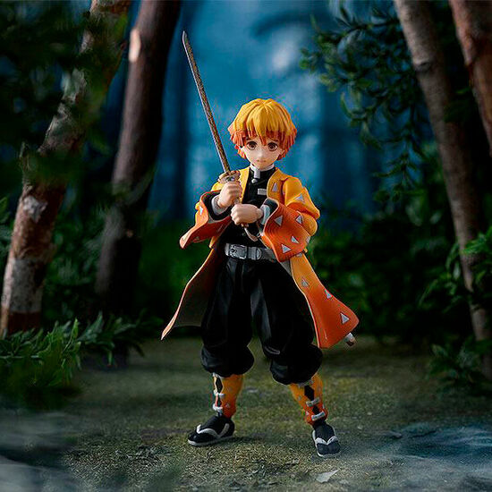 FIGURA ZENITSU AGATSUMA DX EDITION DEMON SLAYER: KIMETSU NO YAIBA 13CM image 3