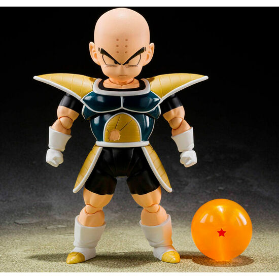 FIGURA SH FIGUARTS KRILLIN CLOTHES DRAGON BALL Z 11CM image 0