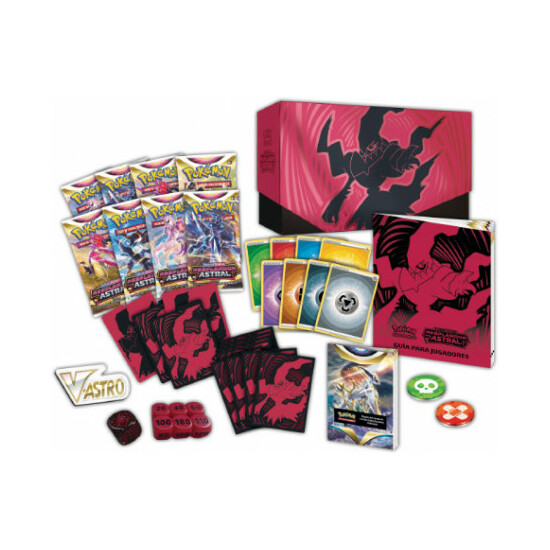 CAJA ELITE CARTAS POKEMON ESPADA Y image 0