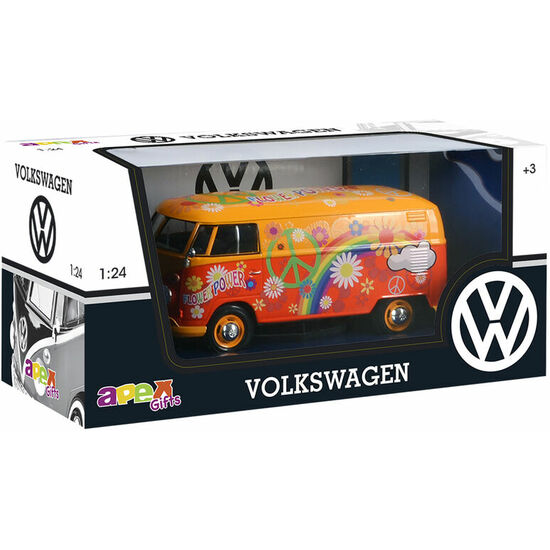 VAN DELIVERY FLOWER POWER VOLKSWAGEN CLASSIC image 0